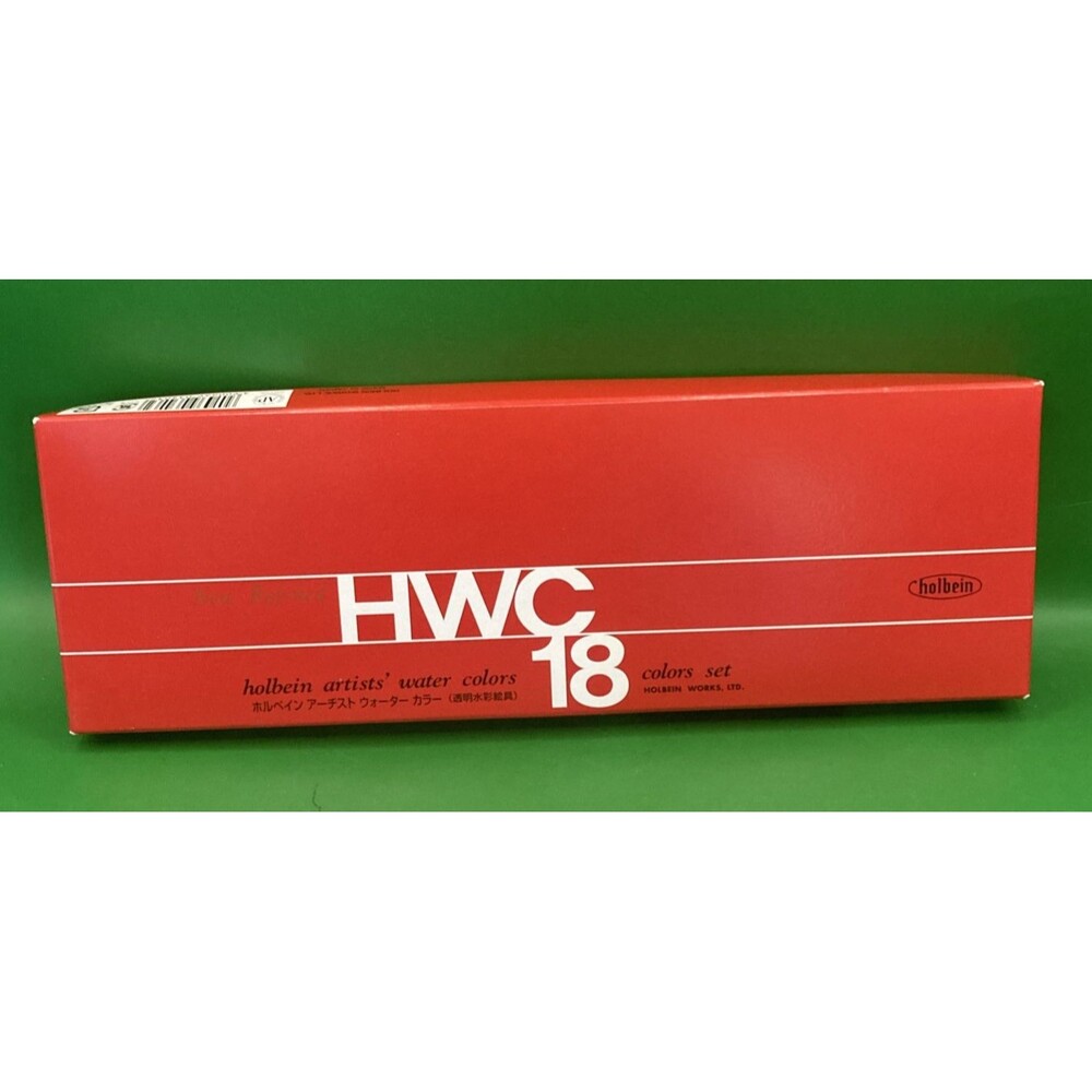 Holbein HWC Artists Watercolor Set Of 18 Colors 5ml 0.17 fl oz W403 - Picture 2 of 12